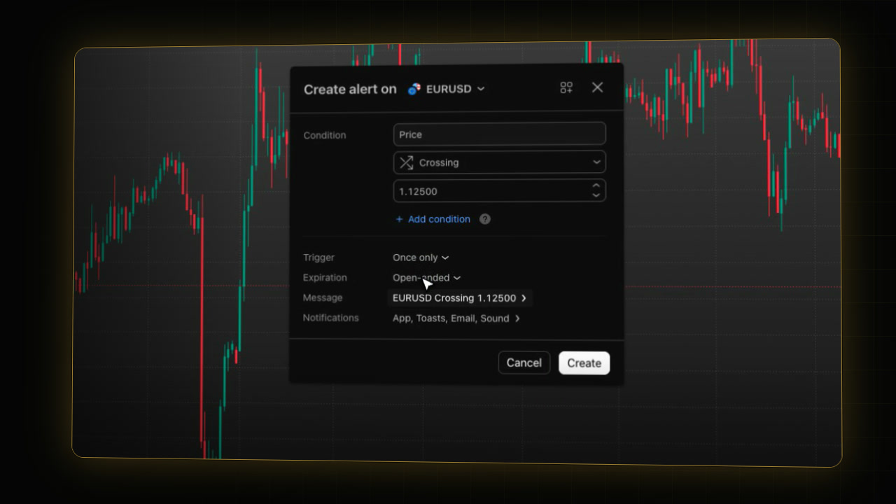 Video preview: How to Set Alerts on TradingView (and Get Them on Your Phone)