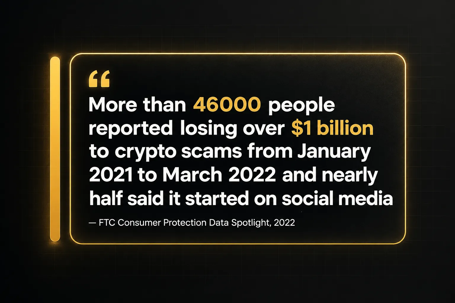 Key insight: More than 46000 people reported losing over $1 billion to crypto scams from January 2021 to March 2022 and…