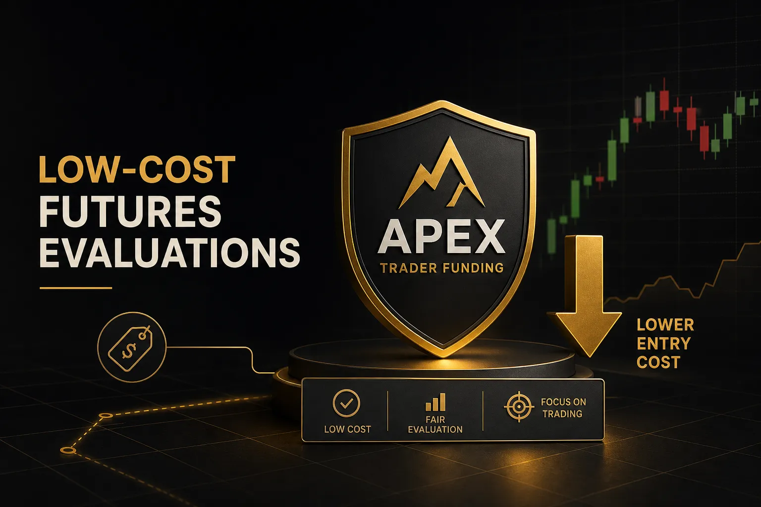 Apex Trader Funding low-cost futures evaluation dashboard, among the best propfirms for affordable trading challenges